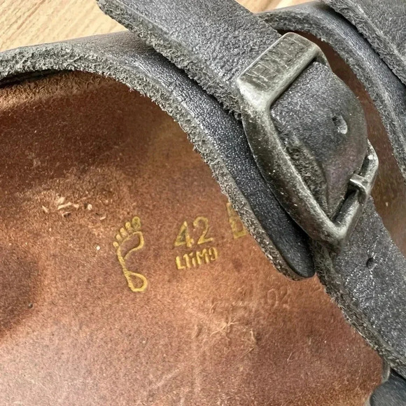 *RARE* Birkenstock Grey Sparta Sz 42 M9 W11 - Picture 3 of 9